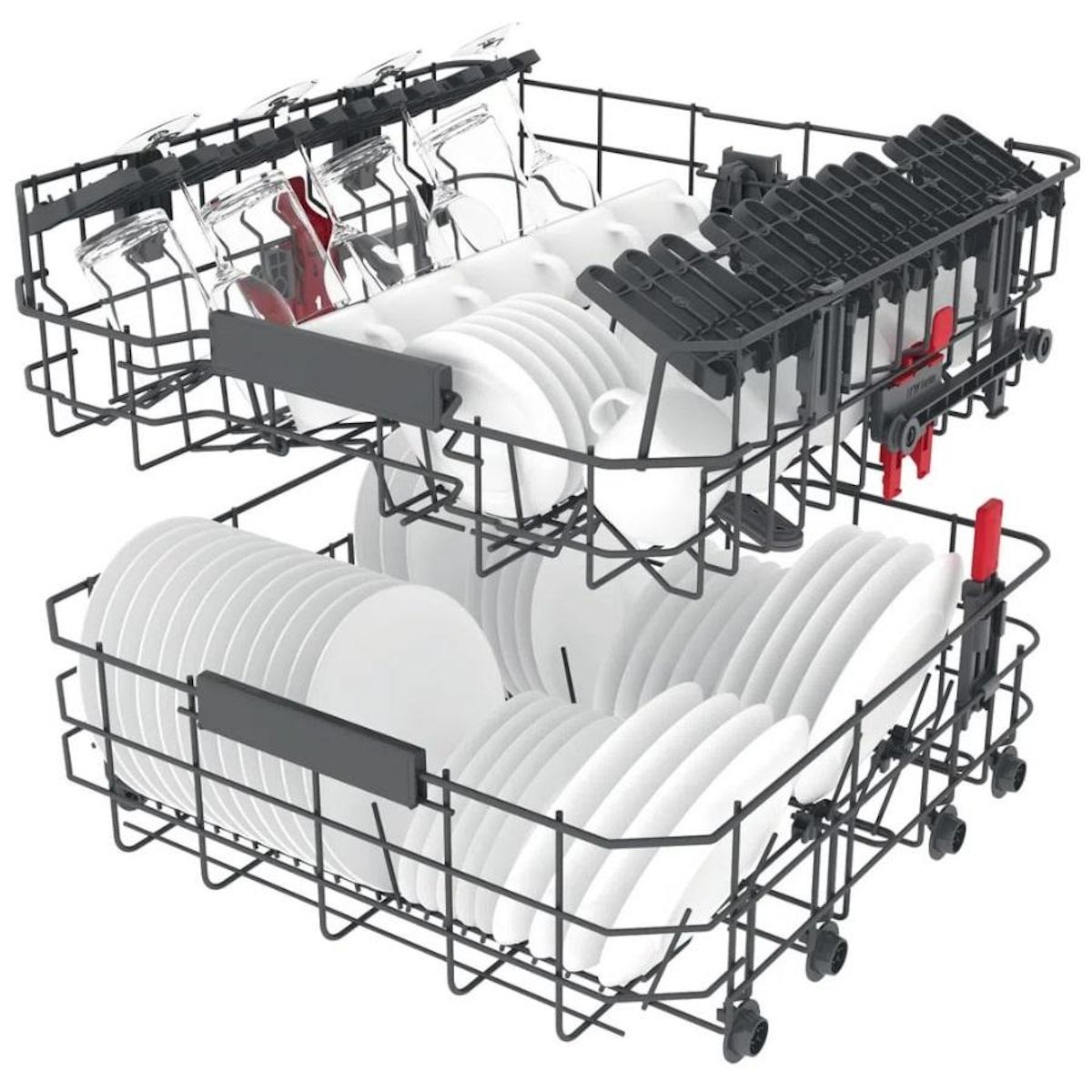 Whirlpool Lave-vaisselle 60cm 14 couverts 42db - wfc3c42p
