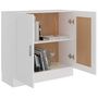 Voir la diapositive 4 : VIDAXL Bibliotheque Blanc 82,5x30,5x80 cm Bois d'ingenierie