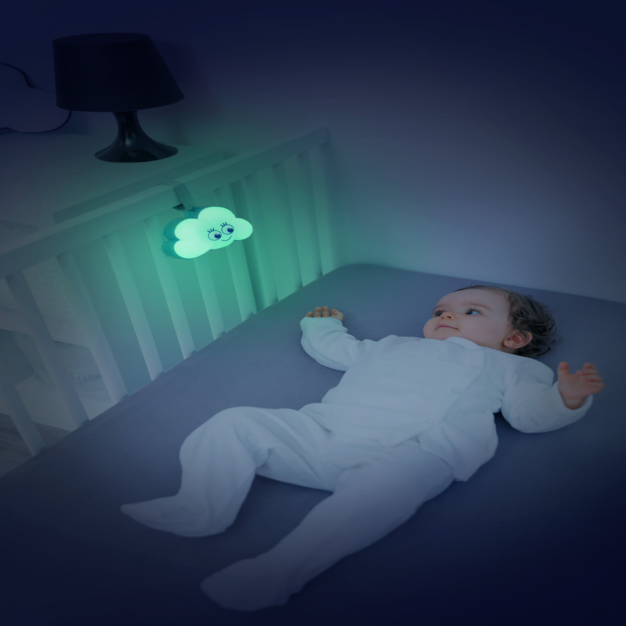 Voir la diapositive 5 : BADABULLE Veilleuse nuage nomade son & lumière