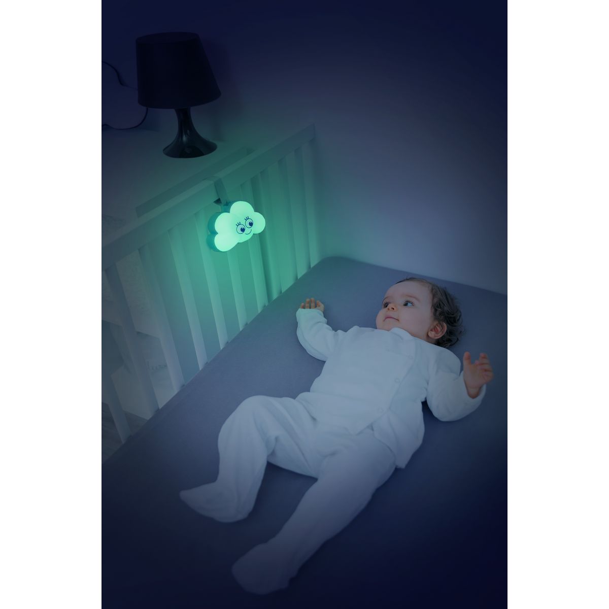 BADABULLE Veilleuse nuage nomade son & lumière