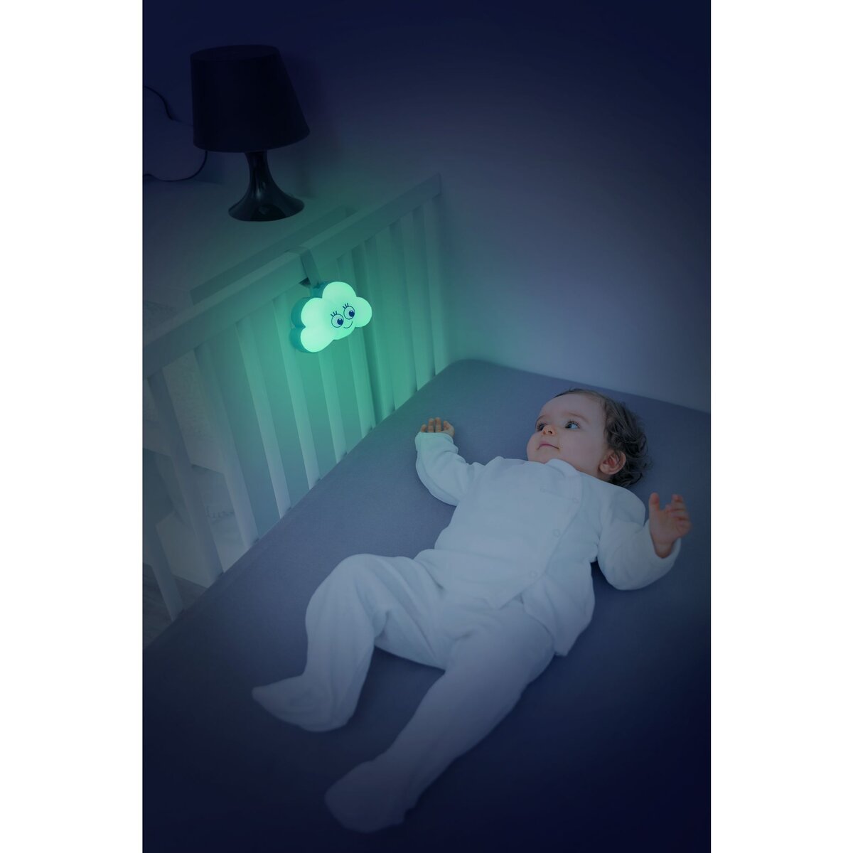 BADABULLE Veilleuse nuage nomade son & lumière