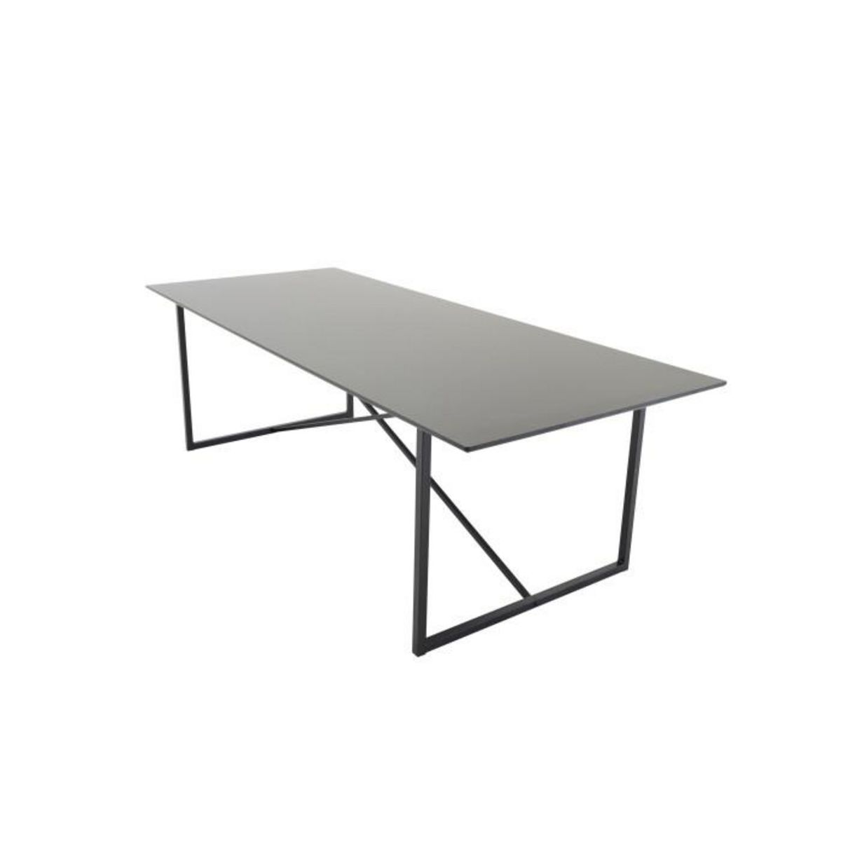 Paris Prix Table à Manger  Palace  240cm Noir