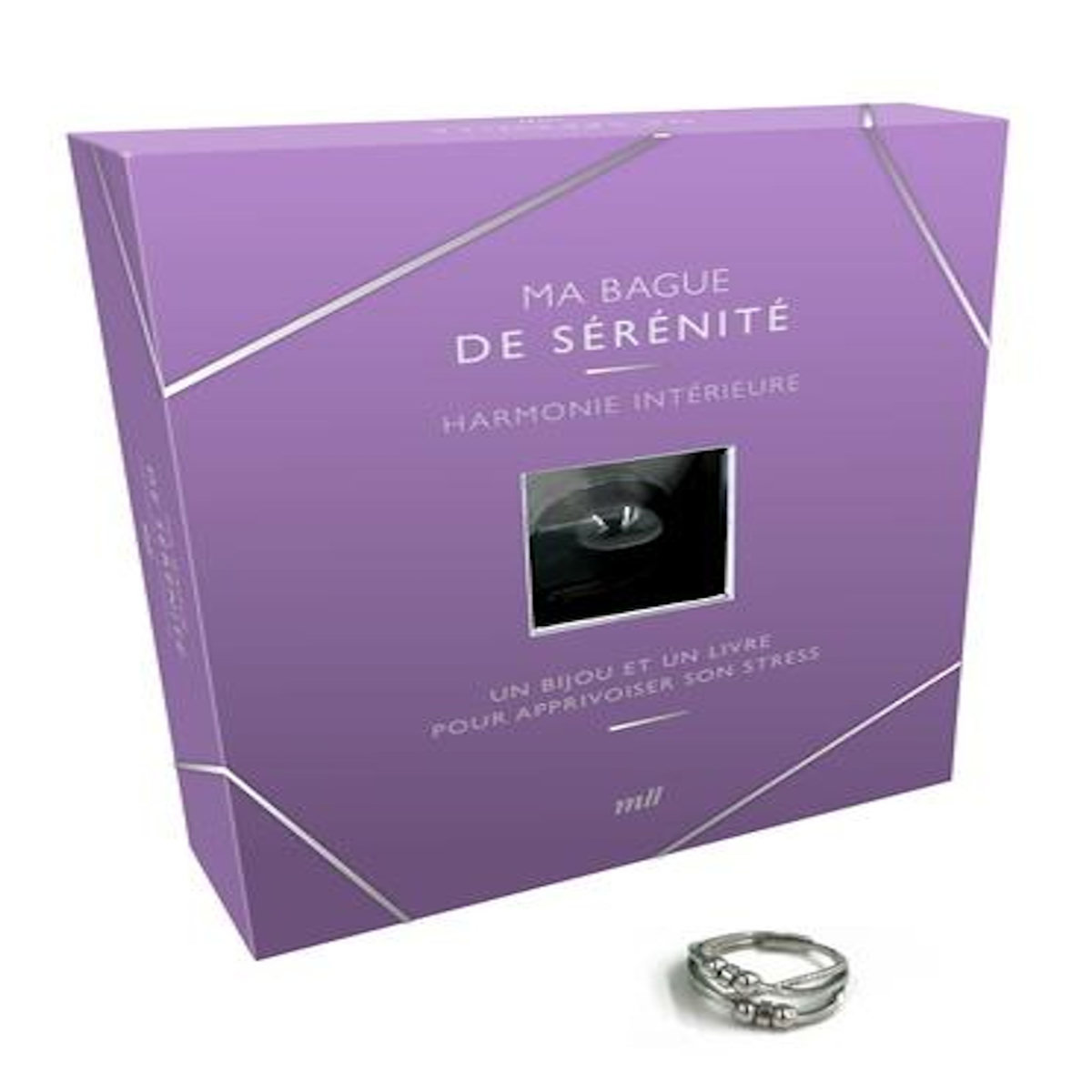 MA BAGUE DE SERENITE. HARMONIE INTERIEURE. COFFRET AVEC 1 BIJOU, Merci les livres