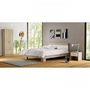 Voir la diapositive 5 : Demeyere DEMEYERE Armoire - Décor chene brossé - 2 portes et 2 tiroirs - Classique - Chambre - L 61 cm - DUAL
