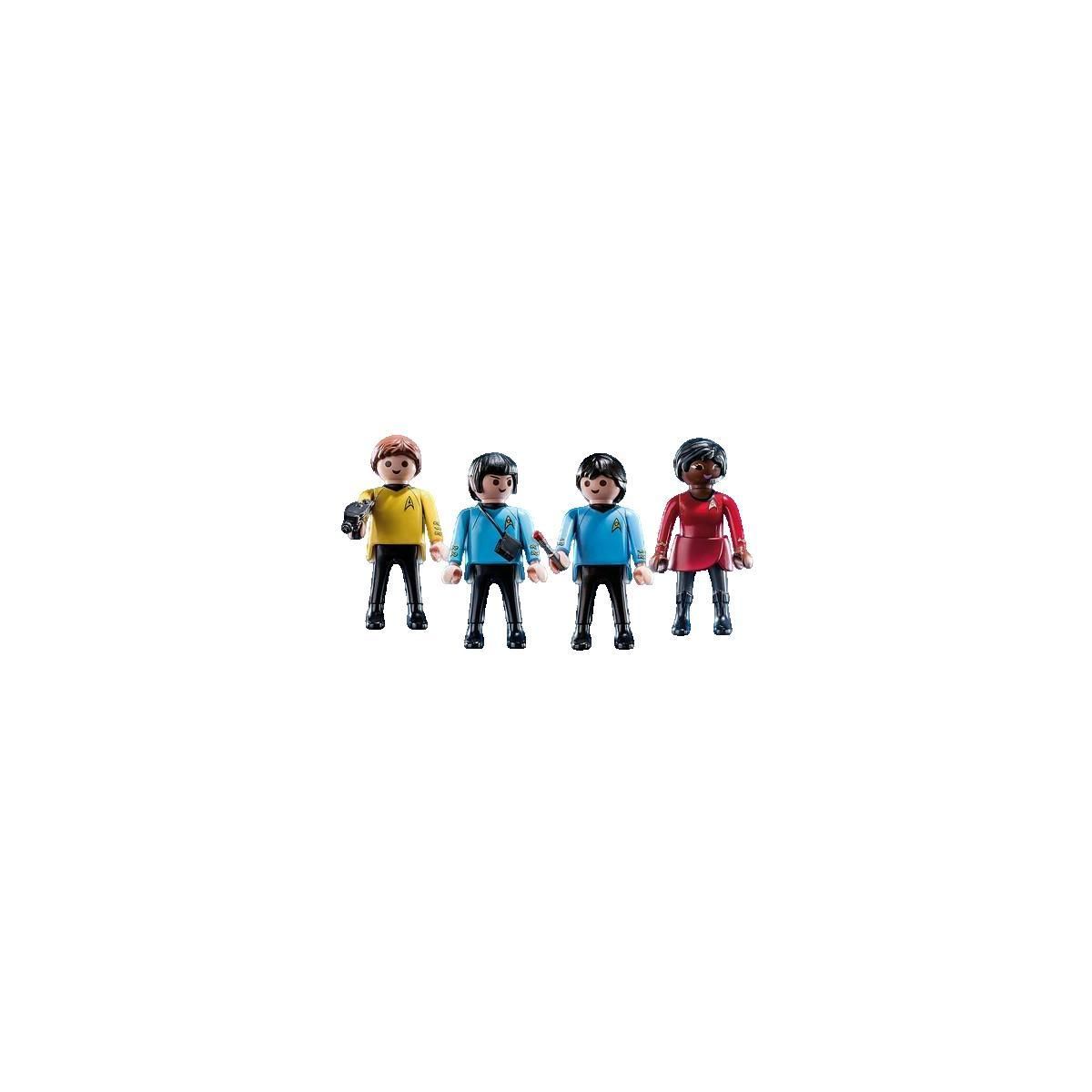 PLAYMOBIL Figurines Playmobil Équipe Star Trek multicolore