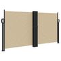 Voir la diapositive 2 : VIDAXL Auvent lateral retractable beige 120x1200 cm