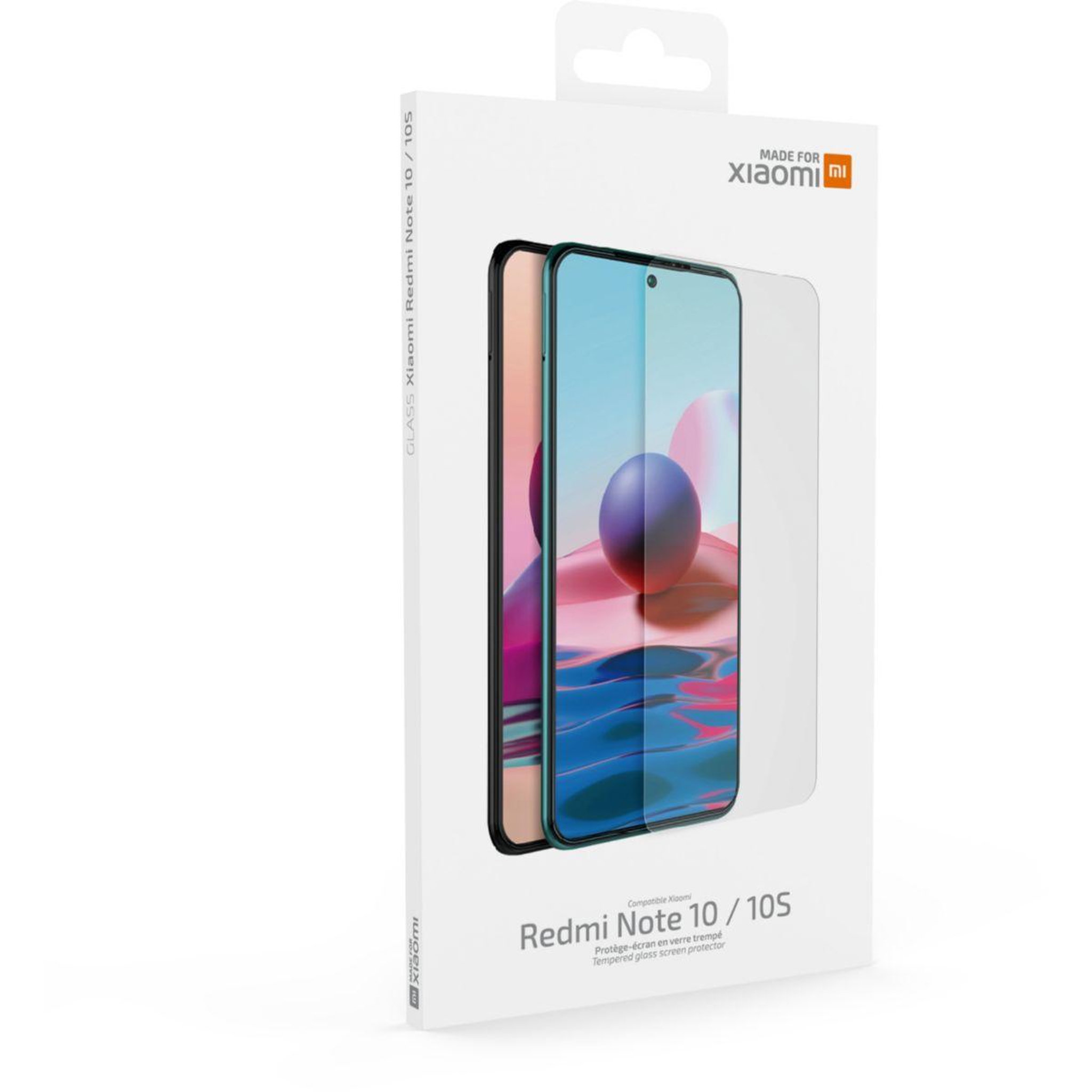 XIAOMI Protège écran redmi note 10/10s verre trempé