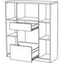 Voir la diapositive 2 : Meuble de rangement cuisine COMPACT