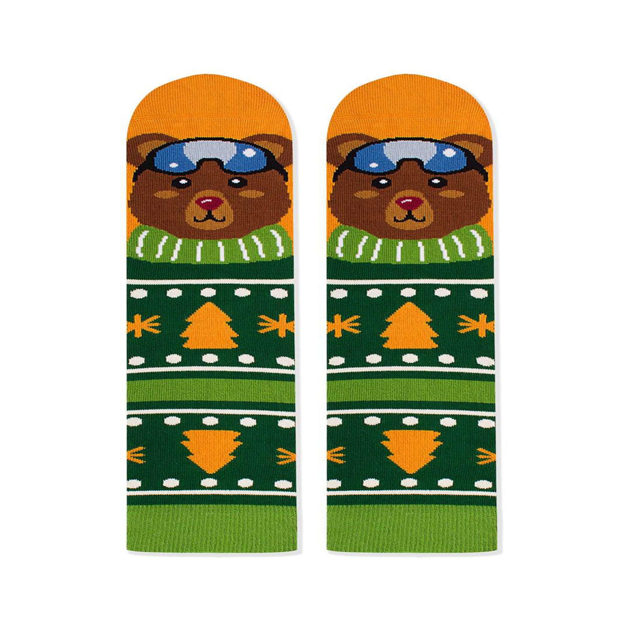 Voir la diapositive 2 : PIRIN HILL Chaussettes en bambou ours