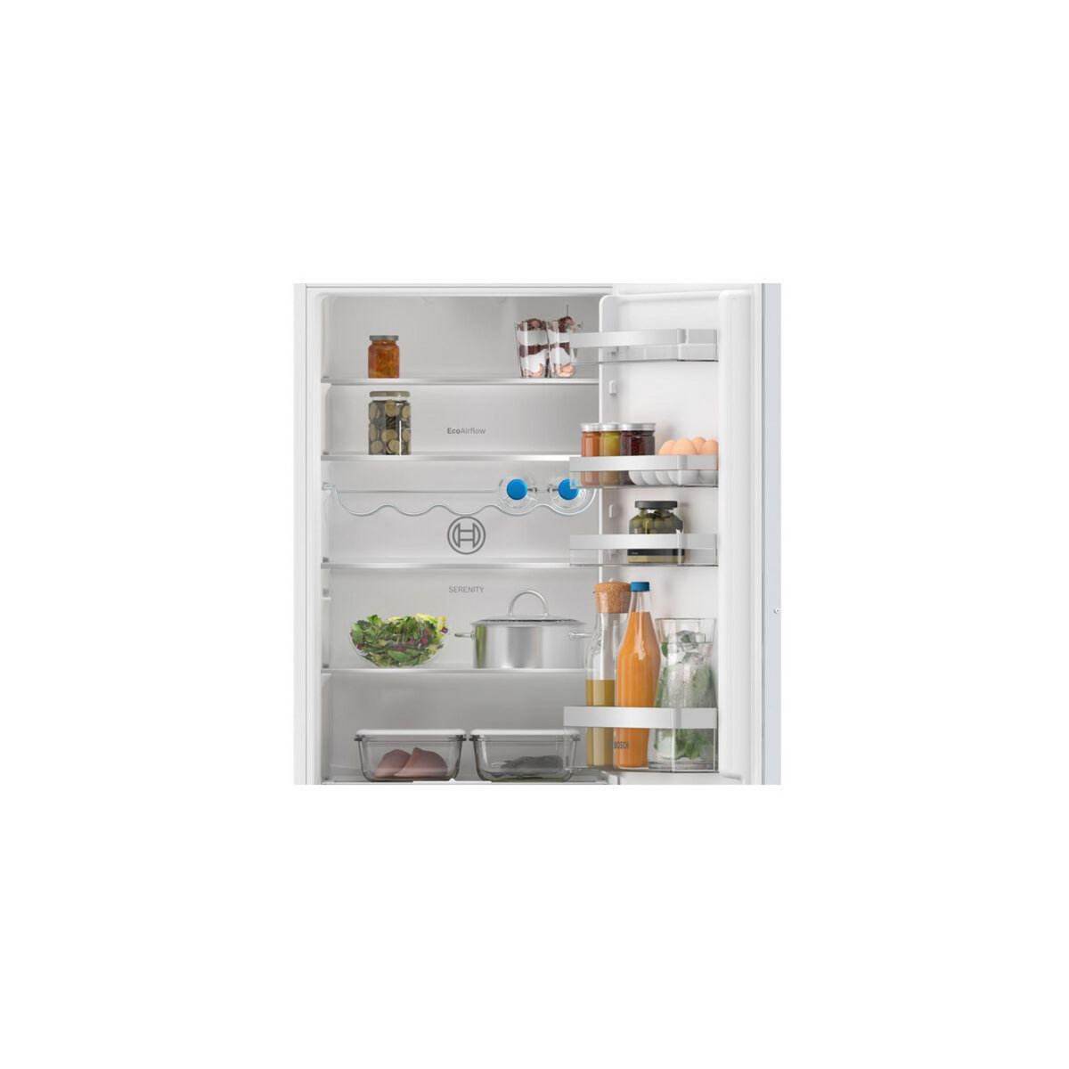 BOSCH Réfrigérateur combiné encastrable KIV87MSEO Serenity Eco Airflow