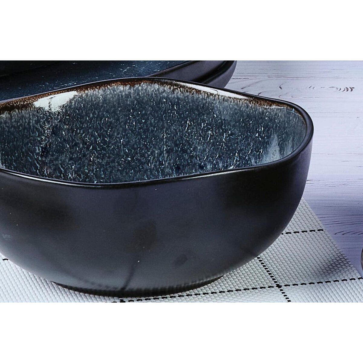 BJORN Bol IRIS Ø16,5cm - 6 pièces - Bleu nuit