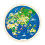 Voir la diapositive 1 : Goki GOKI Double-sided wooden puzzle-globe, 57st.