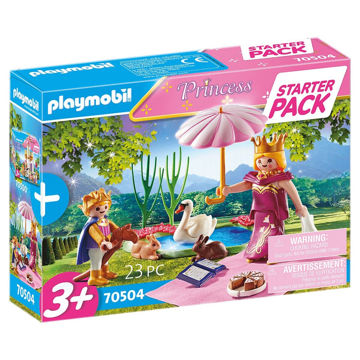 70504 - Playmobil Princess - Starter Pack Reine et enfant