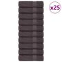 Voir la diapositive 1 : VIDAXL Serviettes de bain 25 pcs anthracite 100x150 cm 100% coton