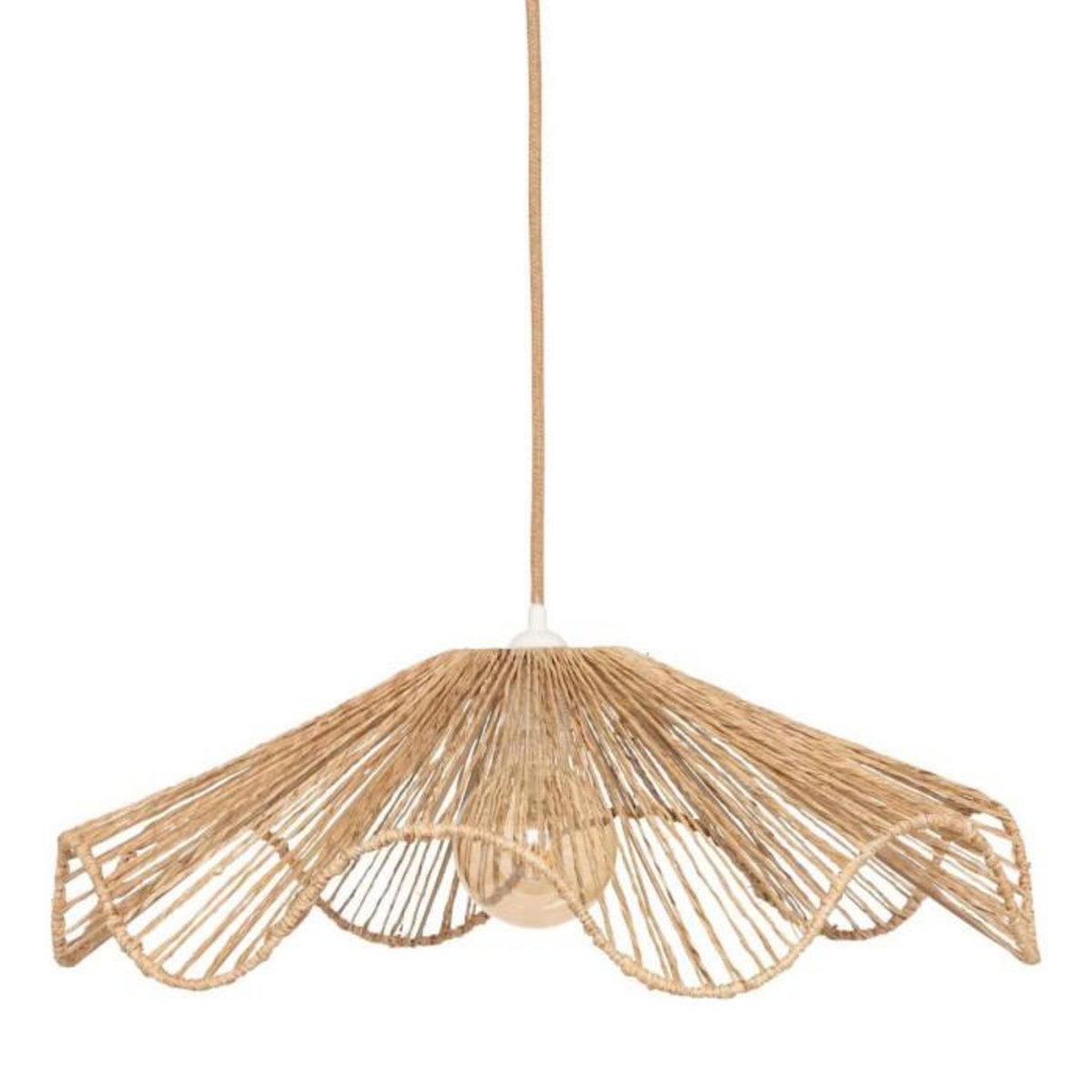ATMOSPHERA Abat-Jour Suspension en Jute  Gino  57cm Naturel