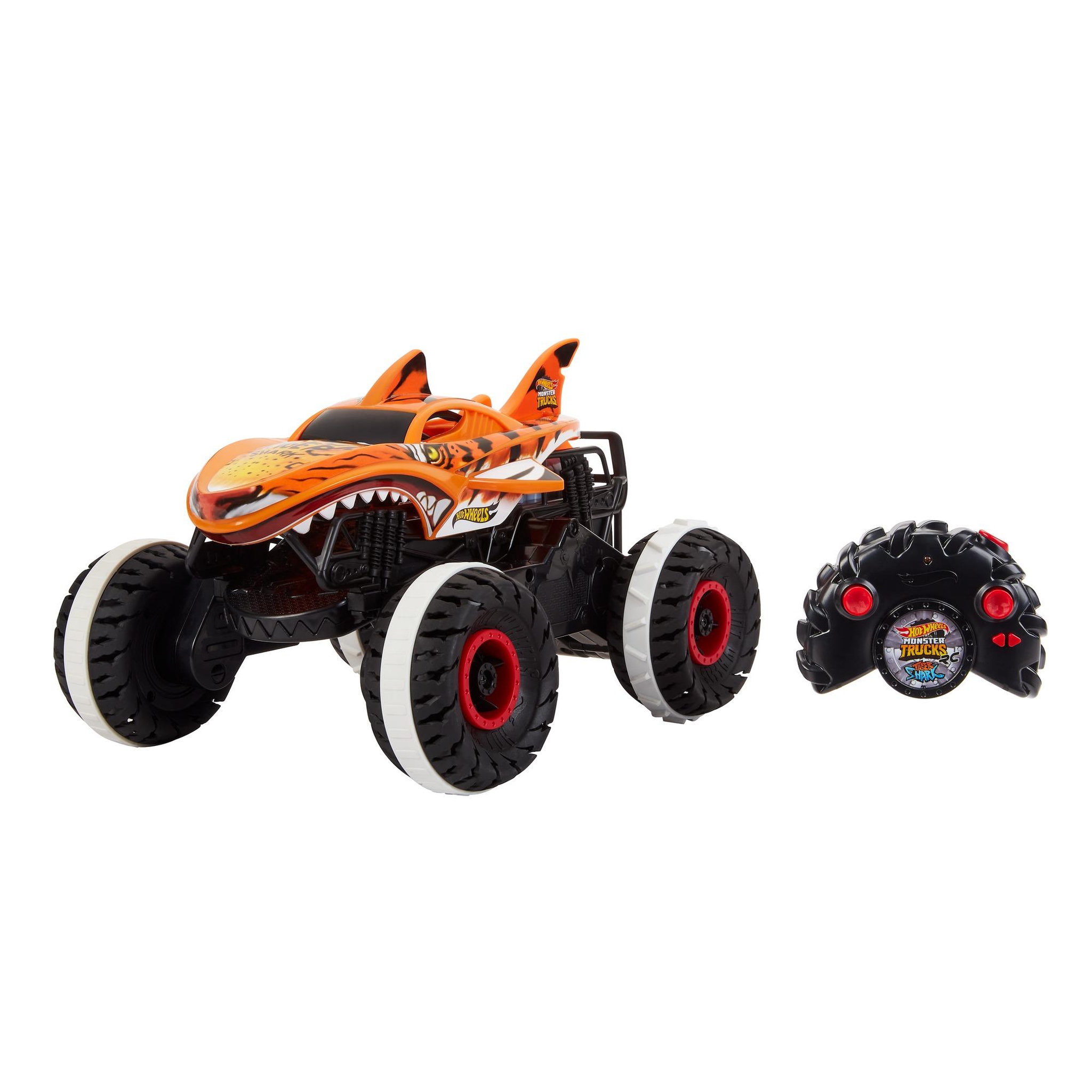 Voir la diapositive 2 : HOT WHEELS L'inarrêtable Tiger Shark RC 