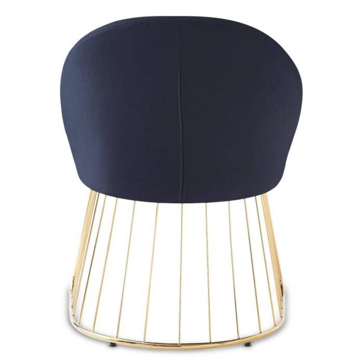 Paris Prix Chaise Design en Tissu  Mayra  84cm Noir