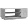 Voir la diapositive 2 : VIDAXL Table basse gris béton 102x55x43 cm bois d ingénierie