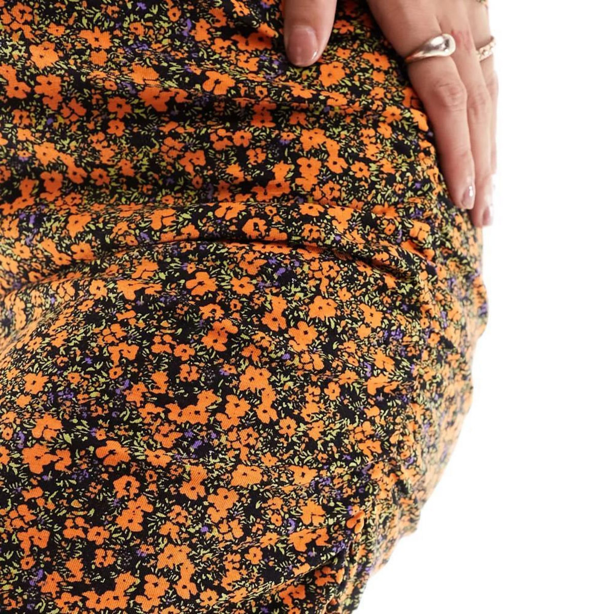 MAMALICIOUS Robe Orange/ Femme Mamalicious  aura