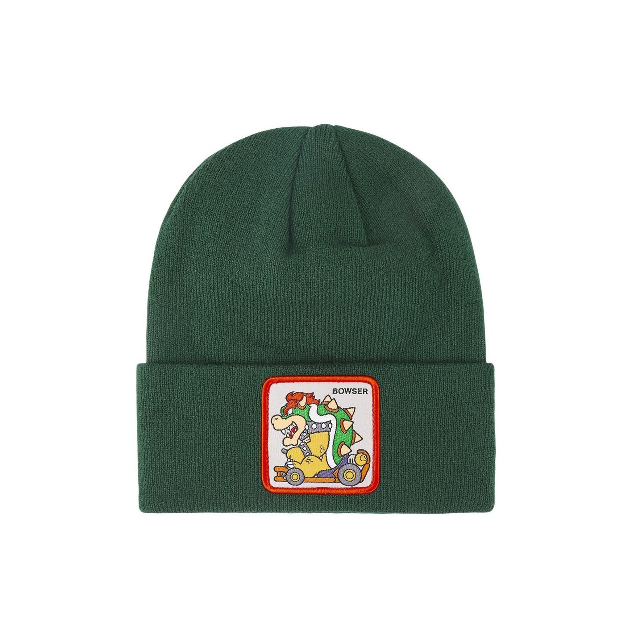 Voir la diapositive 1 : CAPSLAB Bonnet homme Super Mario Kart Bowser