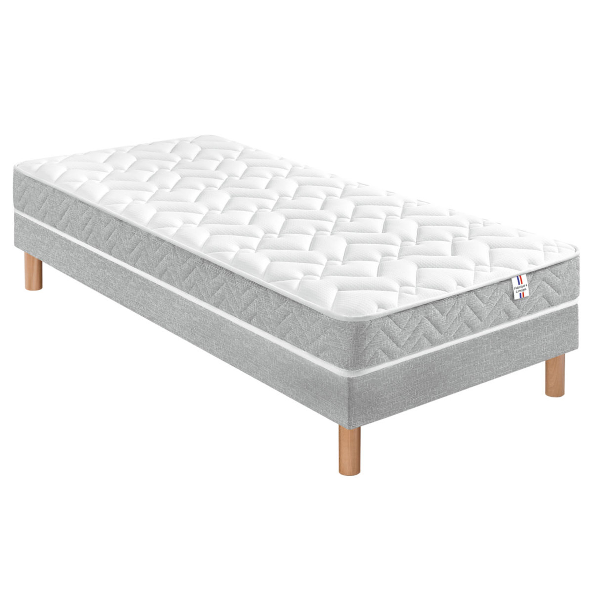 Voir la diapositive 4 : Matelas mousse  80x200 cm EMERAUDE