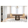 Voir la diapositive 4 : Paris Prix Table de Repas Extensible  Laize  150-300cm Noisette