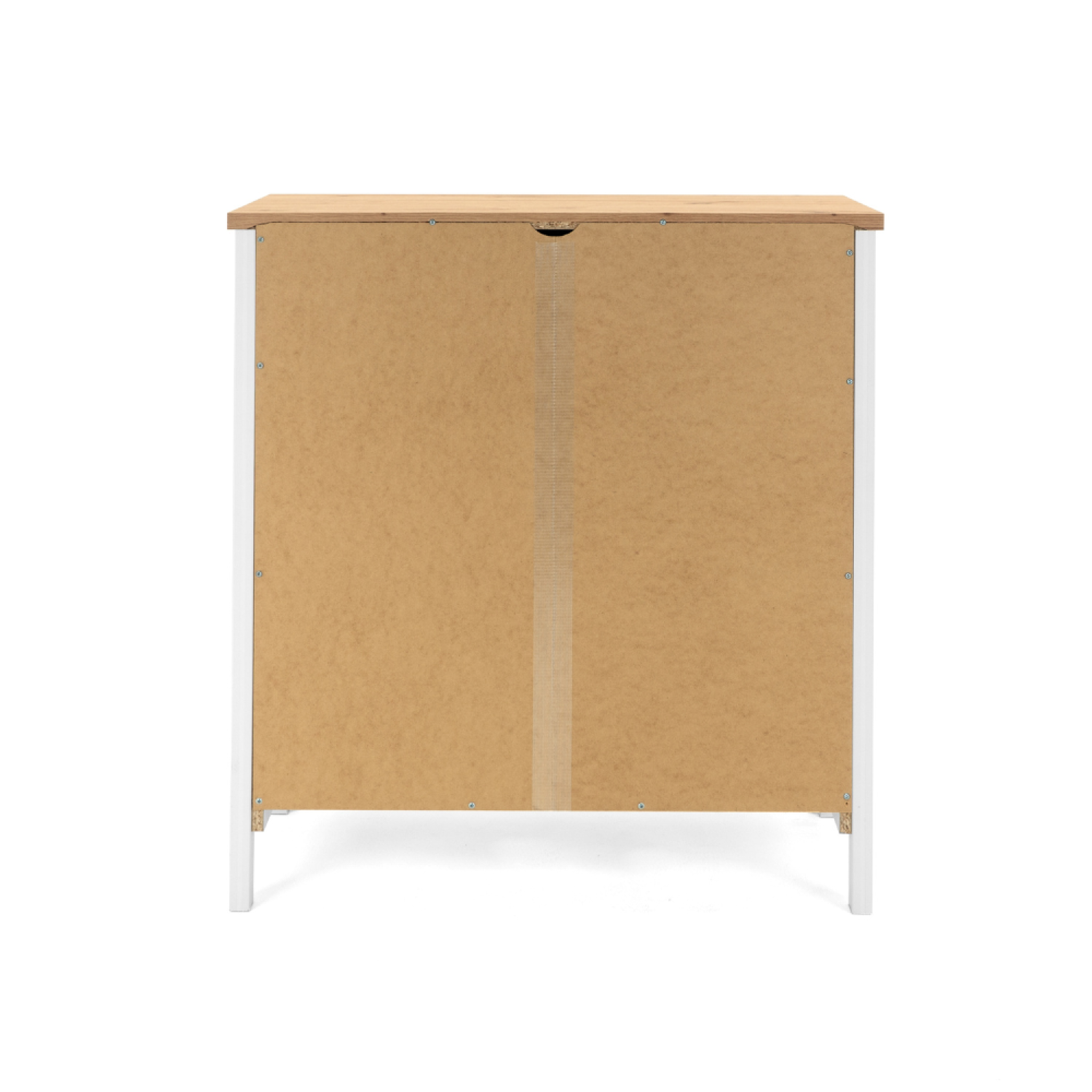 Voir la diapositive 6 : CONCEPT USINE Buffet scandinave avec placards 80 cm skadar