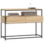 Voir la diapositive 4 : VIDAXL Table console chêne sonoma 100x40x75 cm bois d ingénierie