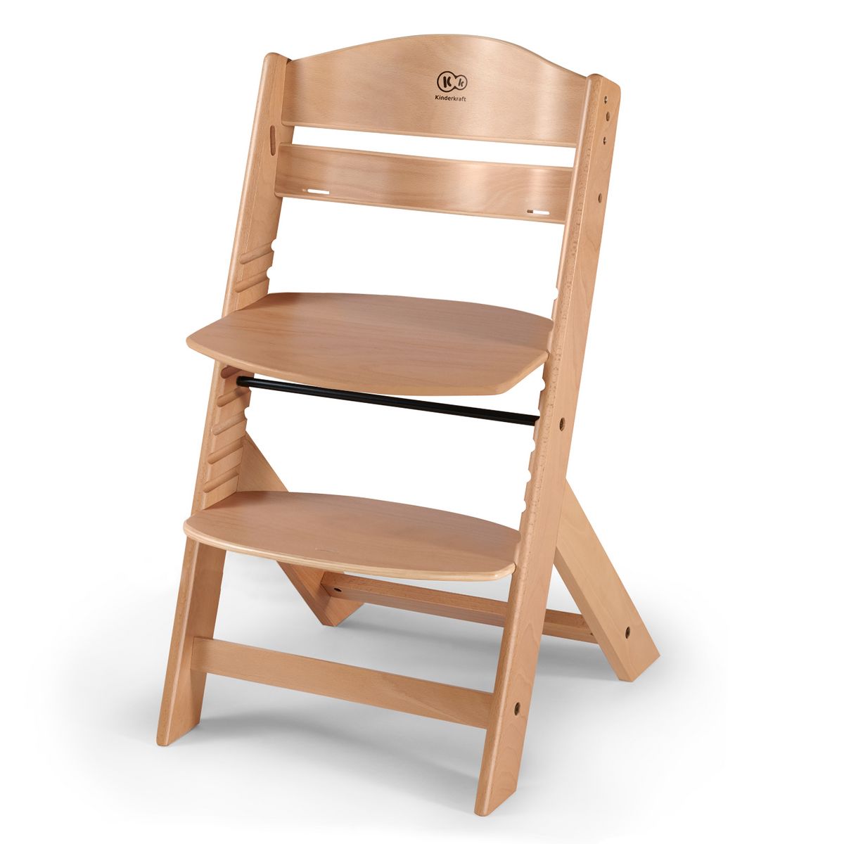 KINDERKRAFT Chaise haute évolutive en bois Enock