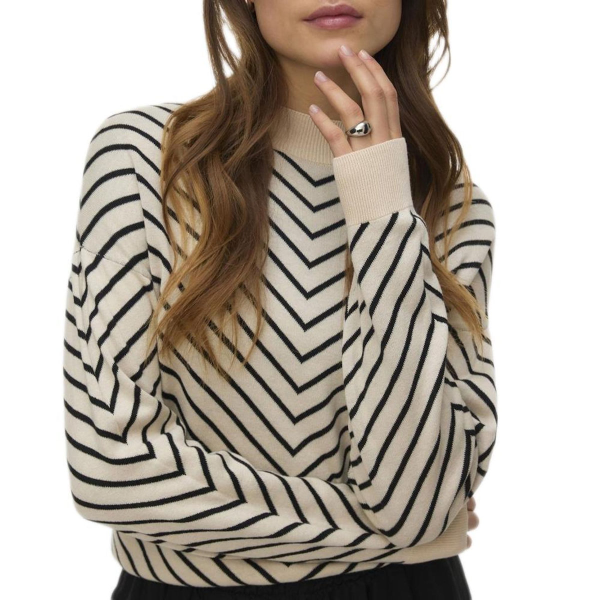 Vero Moda Pull /Noir Femme Vero Moda Capricorn