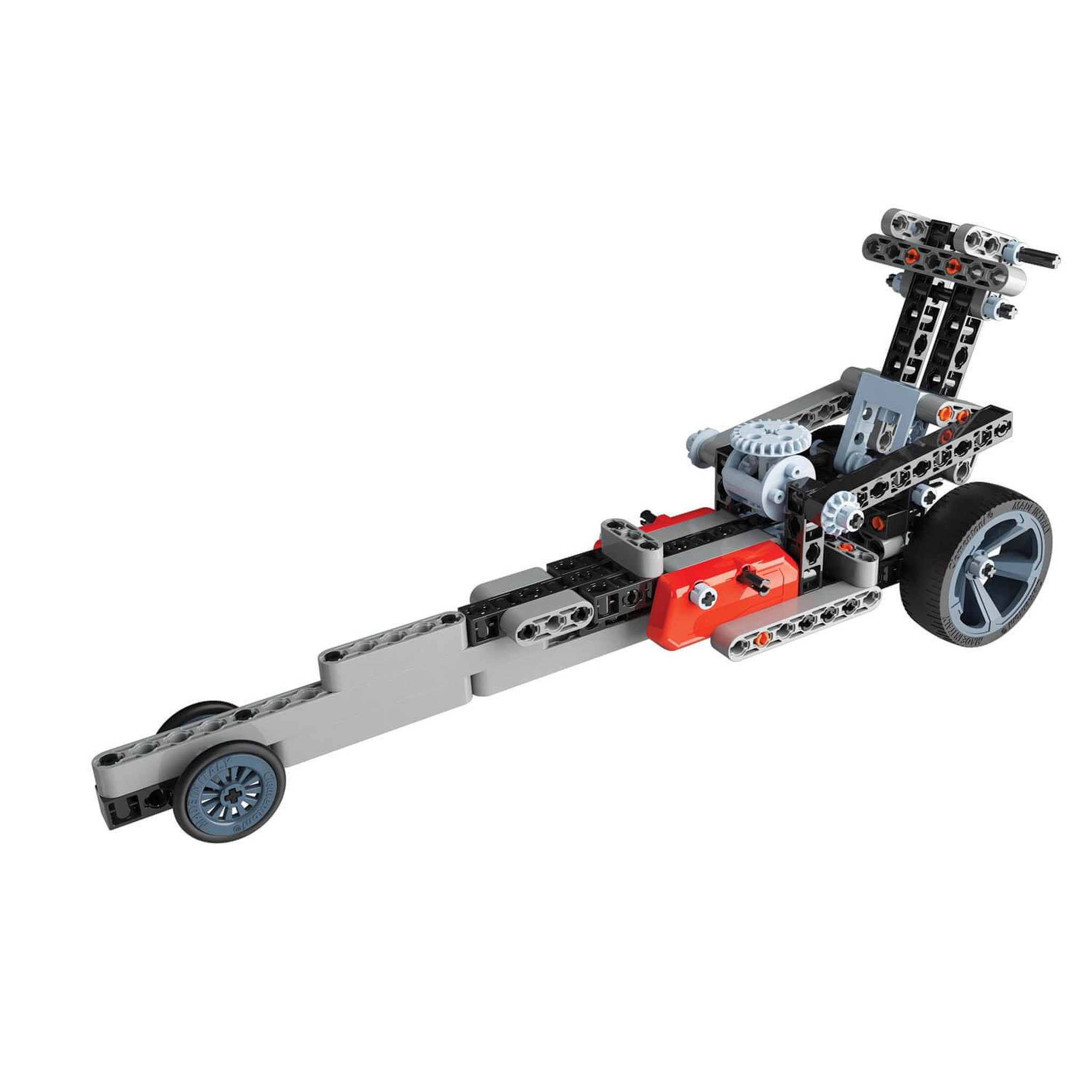 Voir la diapositive 3 : CLEMENTONI Atelier mécanique : roadster et dragster