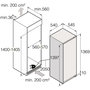 Voir la diapositive 5 : ASKO Réfrigérateur 1 porte encastrable R31441SI
