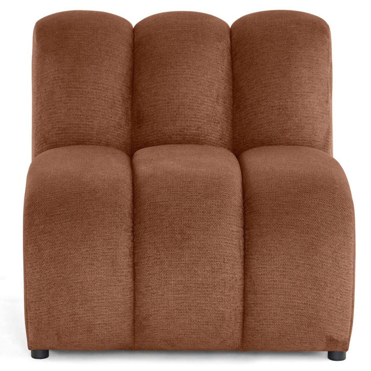 LISA DESIGN Debbie - module d'assise en tissu texturé