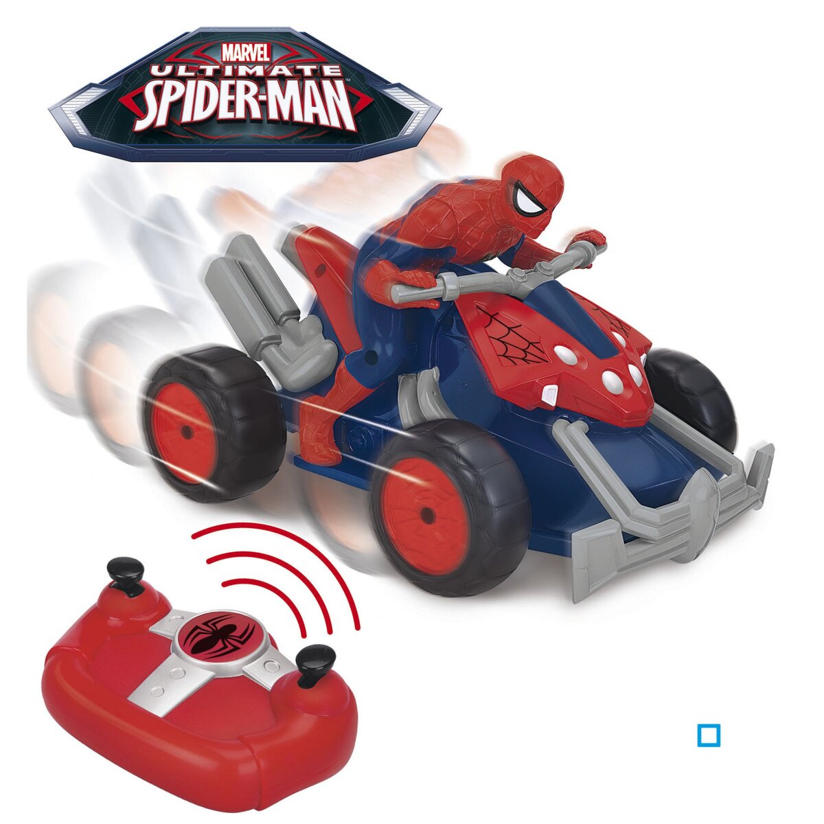 GIOCHI PREZIOSI Moto quad radiocommandée Spiderman pas cher