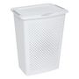 Voir la diapositive 1 : FIVE Panier à Linge Ajouré  Rigoberto  55L Blanc
