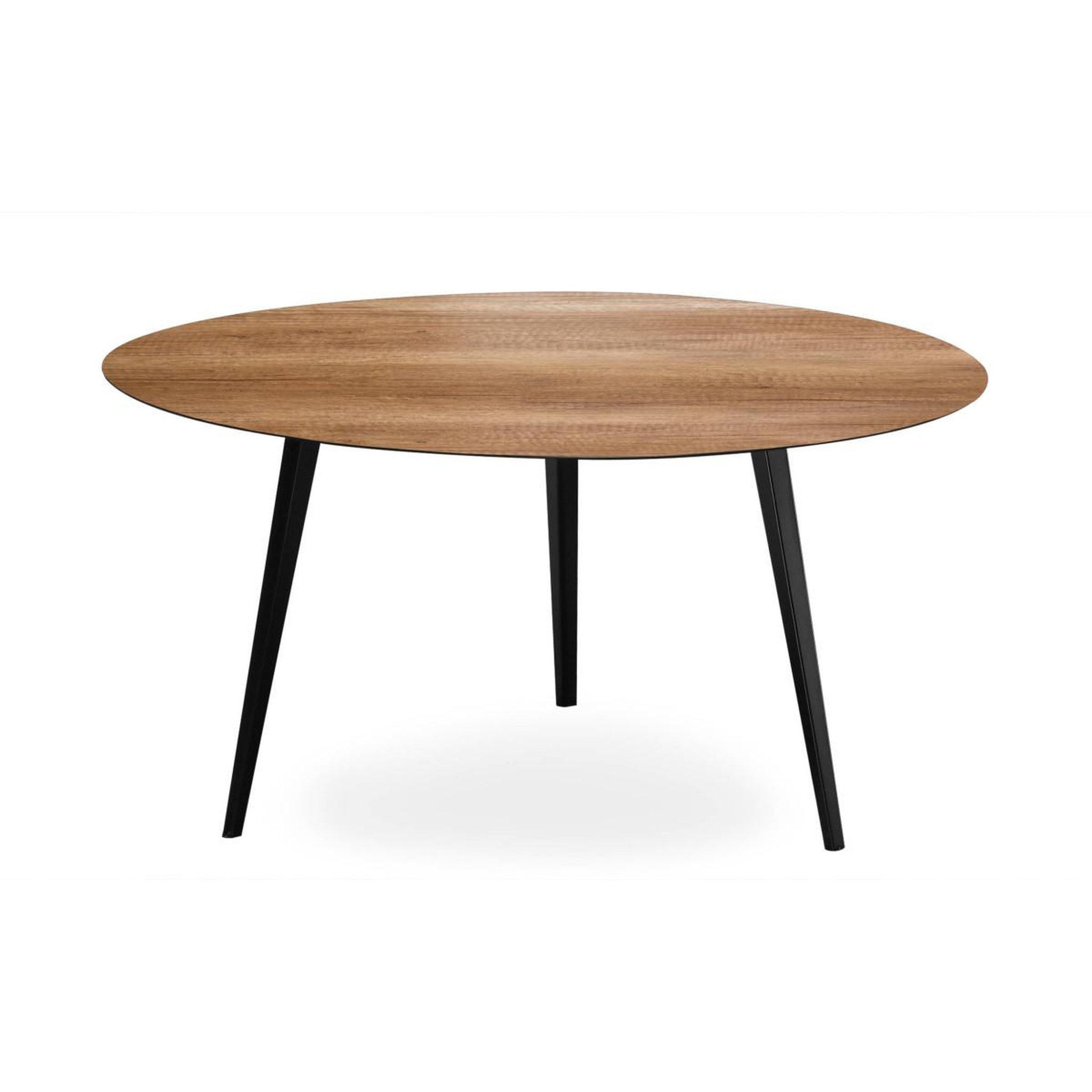 Voir la diapositive 2 : Paris Prix Table basse 2 covers  natural  90cm noir
