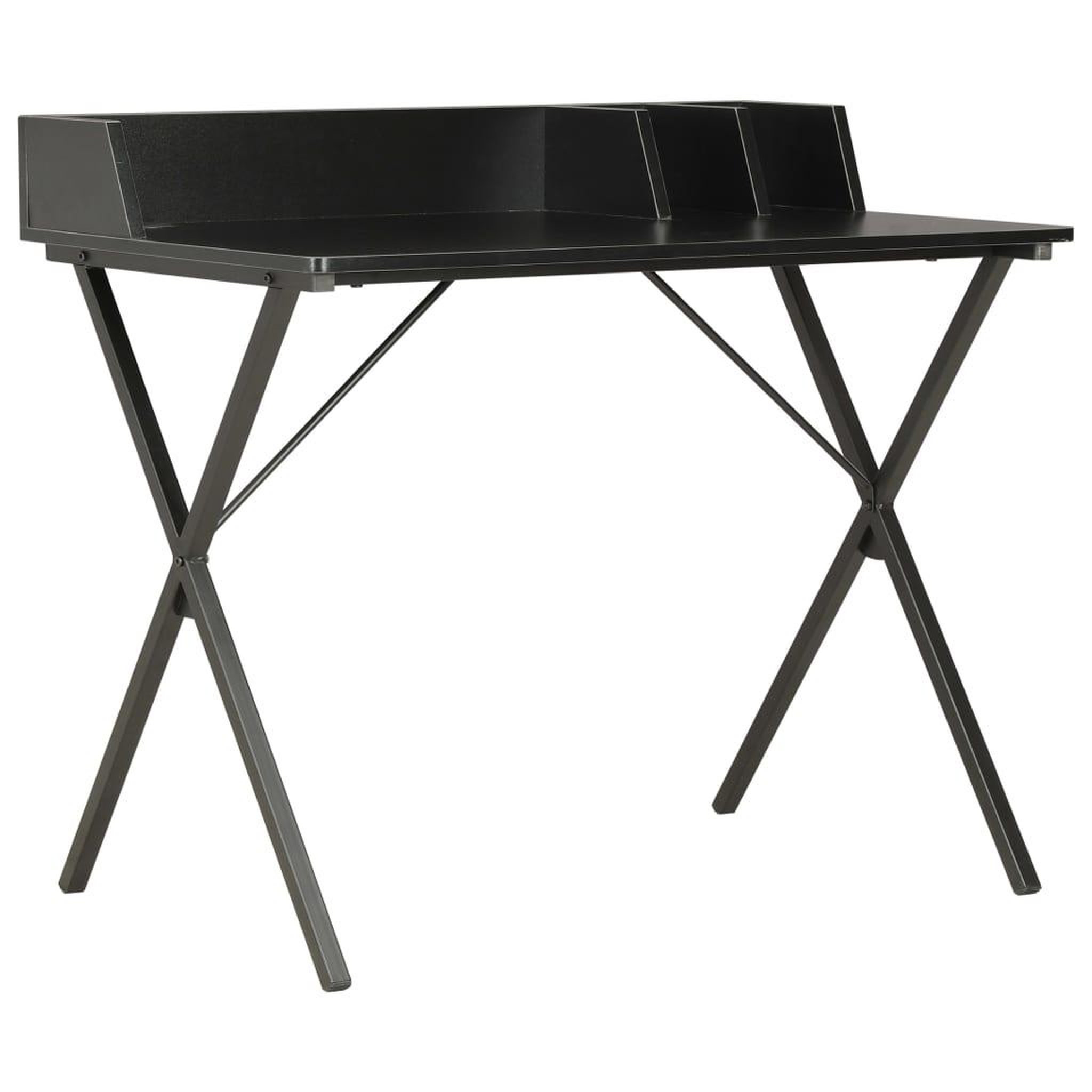 Voir la diapositive 1 : VIDAXL Bureau Noir 80x50x84 cm