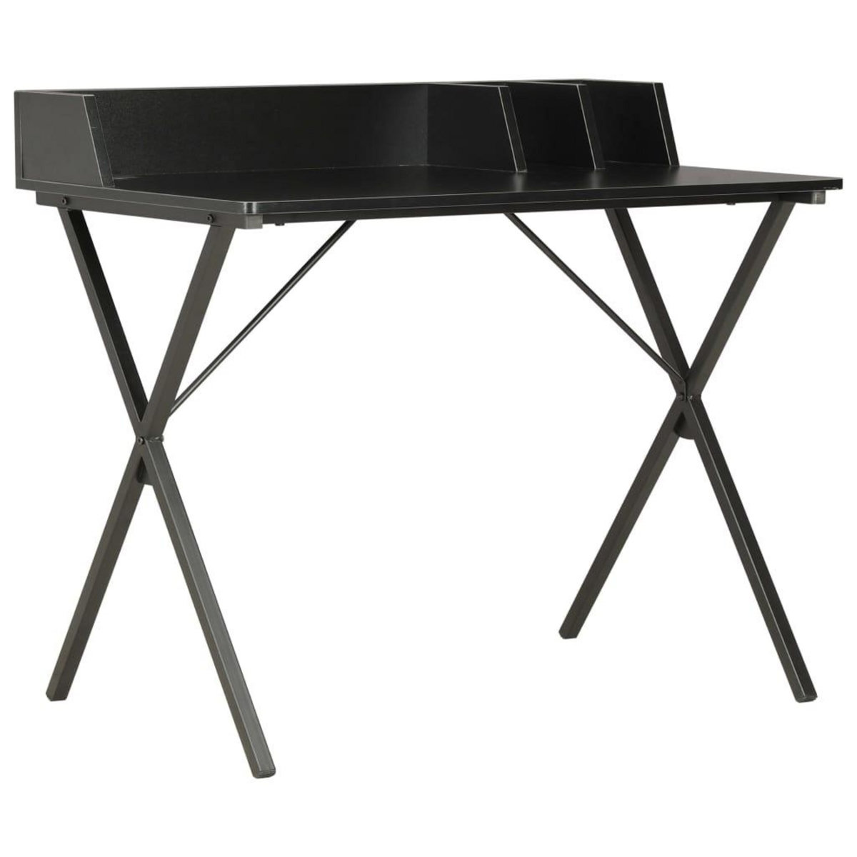 VIDAXL Bureau Noir 80x50x84 cm