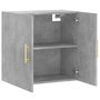 Voir la diapositive 6 : VIDAXL Armoire murale gris béton 60x31x60 cm bois d ingénierie