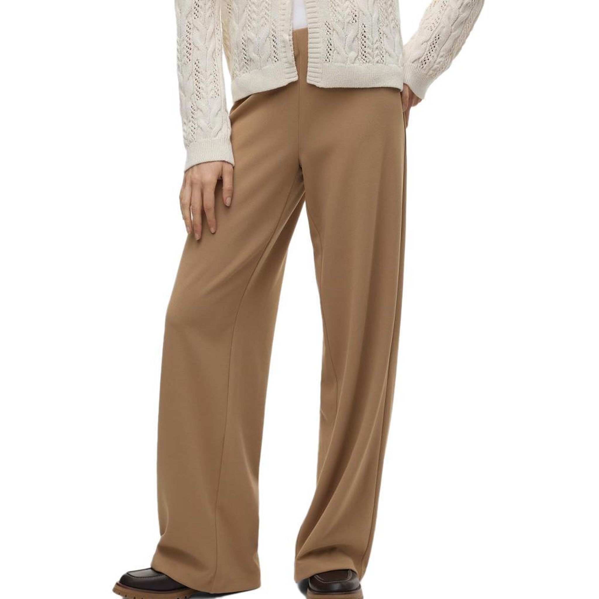 Voir la diapositive 1 : Vero Moda Pantalon fluide Marron Femme Vero Moda Berlin