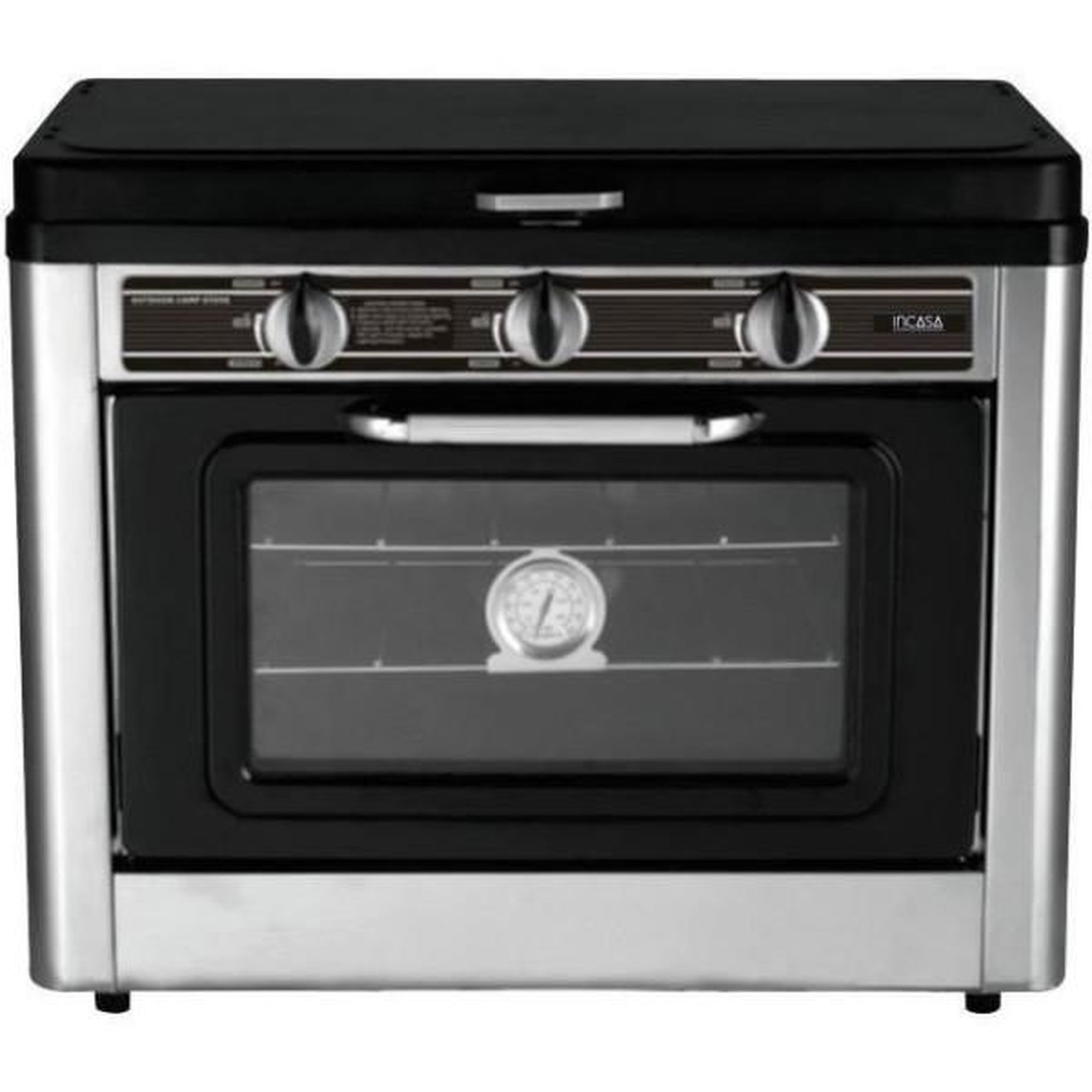 GENERIQUE Combiné four / réchaud 2 feux de camping - incasa - 016463