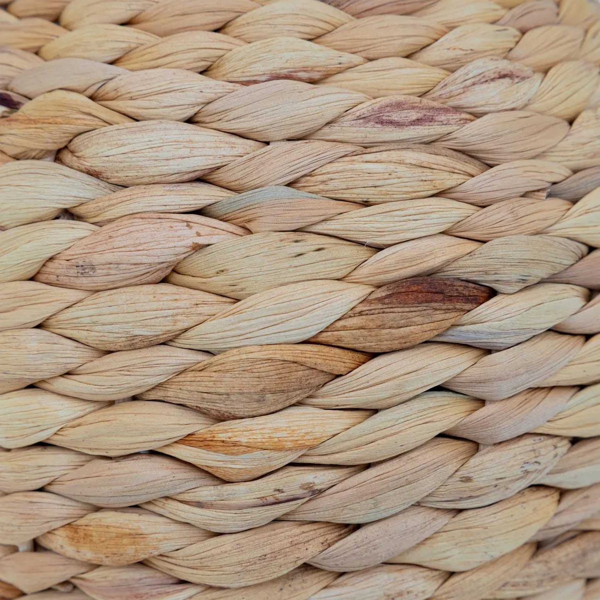 Voir la diapositive 4 : ATMOSPHERA Lampe à poser boule en jacinthe  sand  37cm naturel