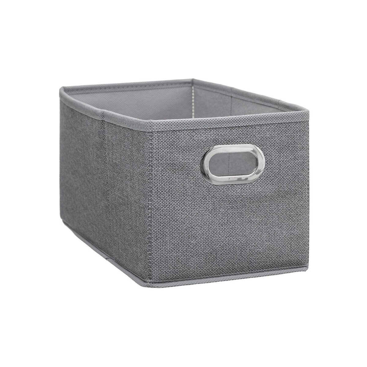 TOILINUX Lot de 12 Boites de rangement en tissu avec poignée