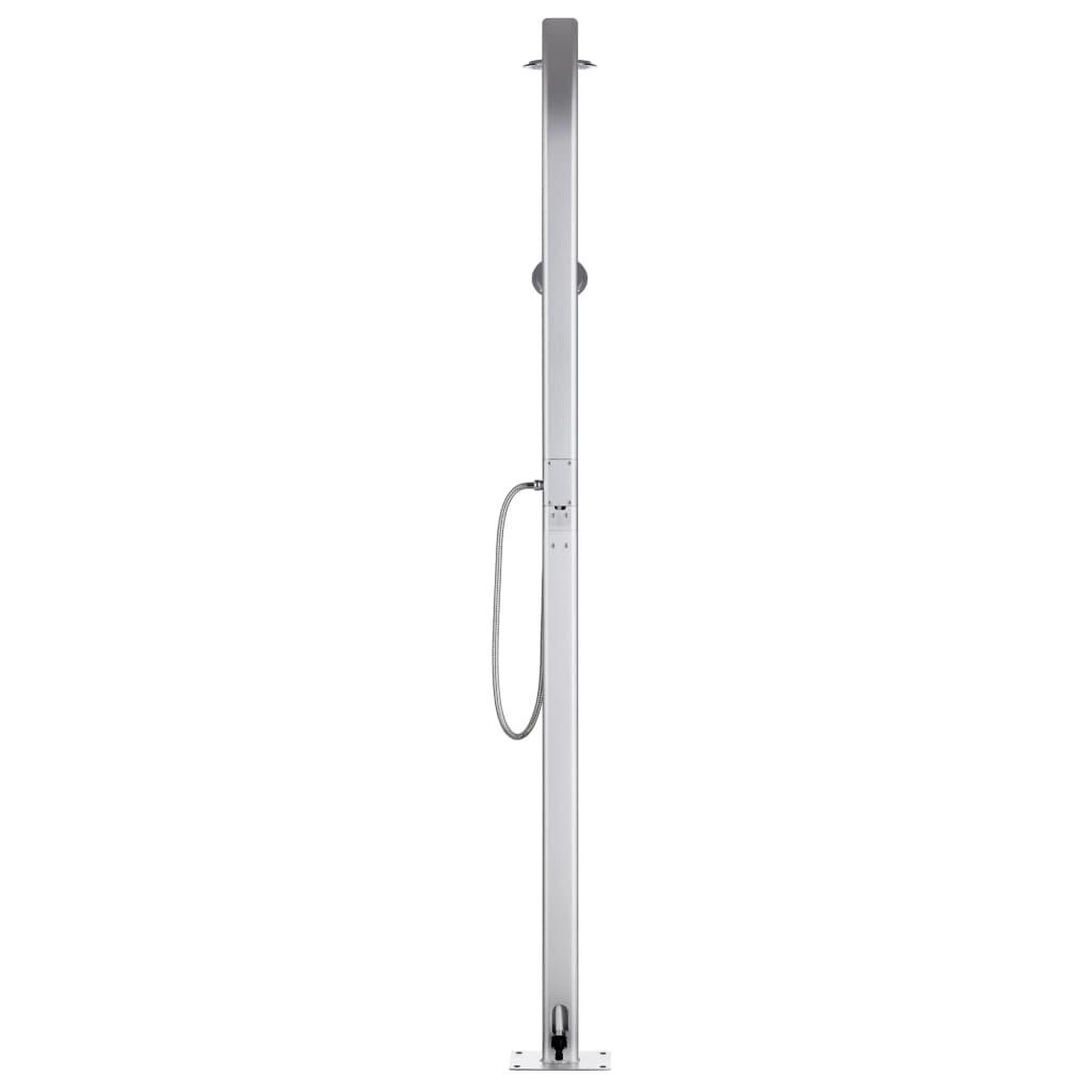 Voir la diapositive 5 : VIDAXL Douche de jardin 215 cm Aluminium