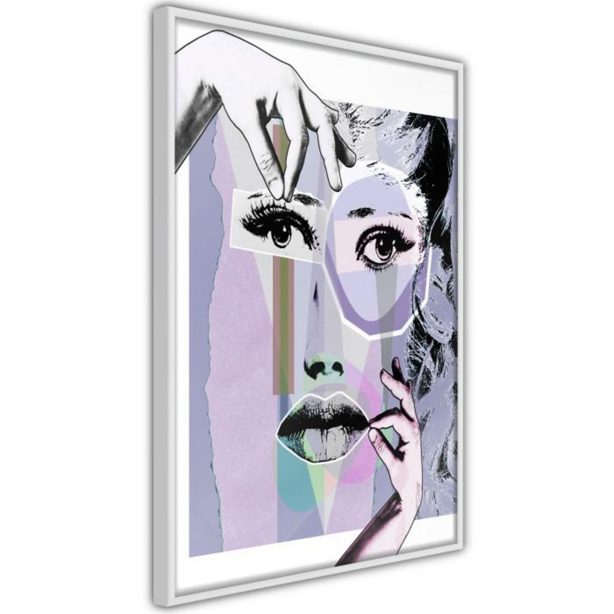 Paris Prix Affiche Murale Encadrée  Pieced Together