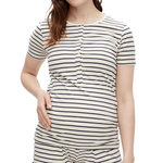 MAMALICIOUS T shirt de Grossesse /Noir Femme Mamalicious Nadine. Coloris disponibles : Beige