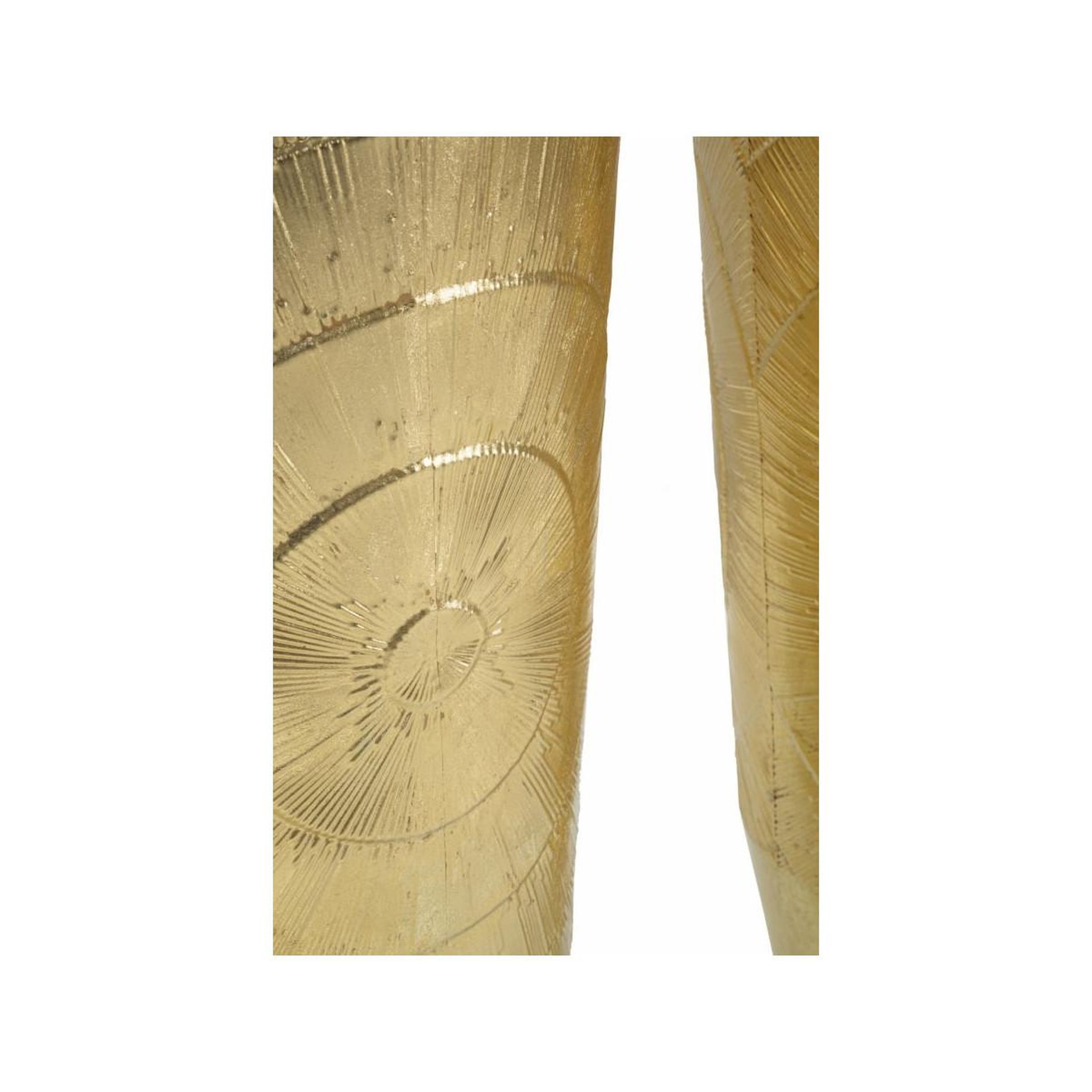 Voir la diapositive 3 : Paris Prix Lot de 3 vases en métal  goldely  114cm or