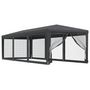 Voir la diapositive 2 : VIDAXL Tente de fete avec 8 parois laterales en maille Anthracite 3x9m