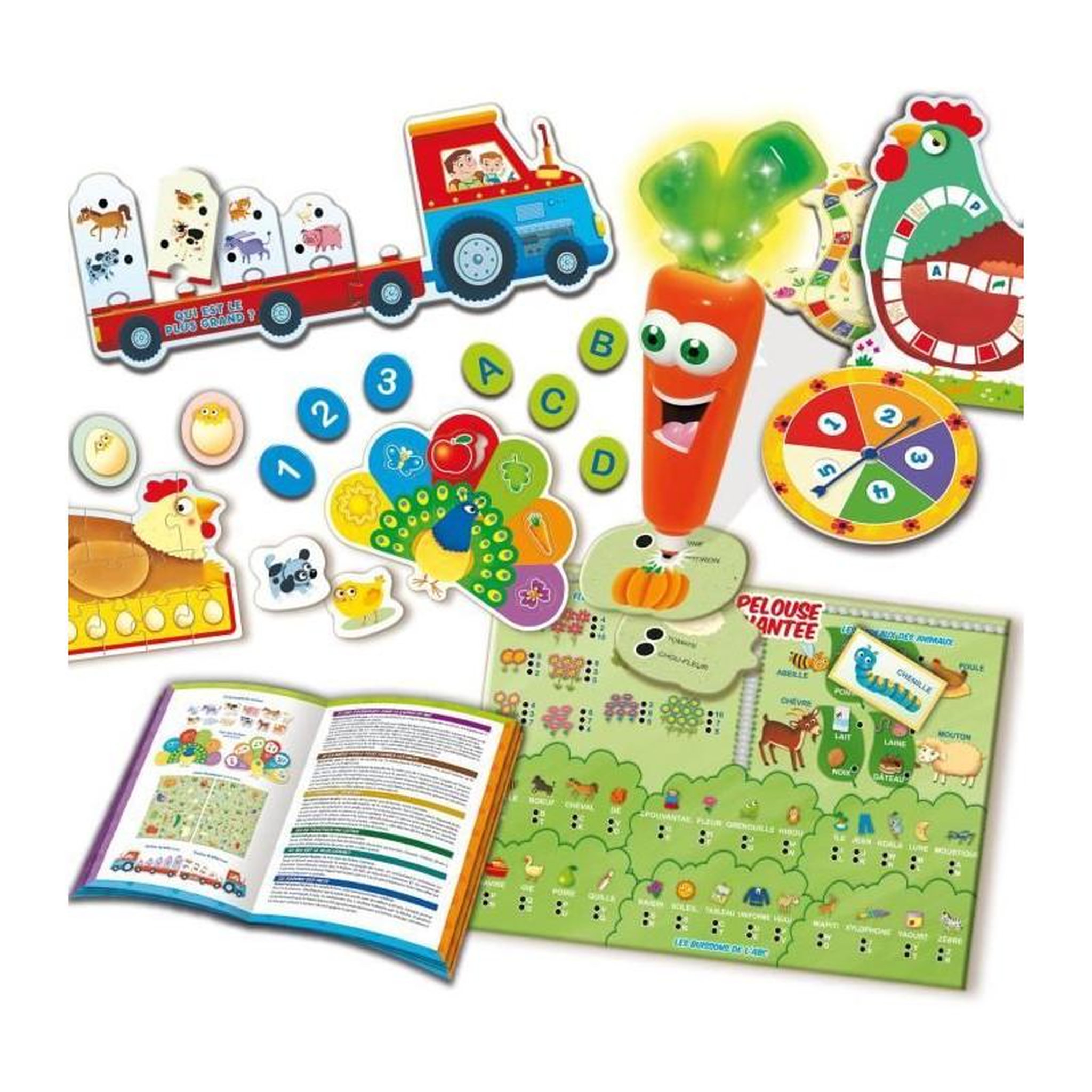Voir la diapositive 2 : LISCIANI GIOCHI 50 jeux - Carotina - jouer en apprenant - LISCIANI