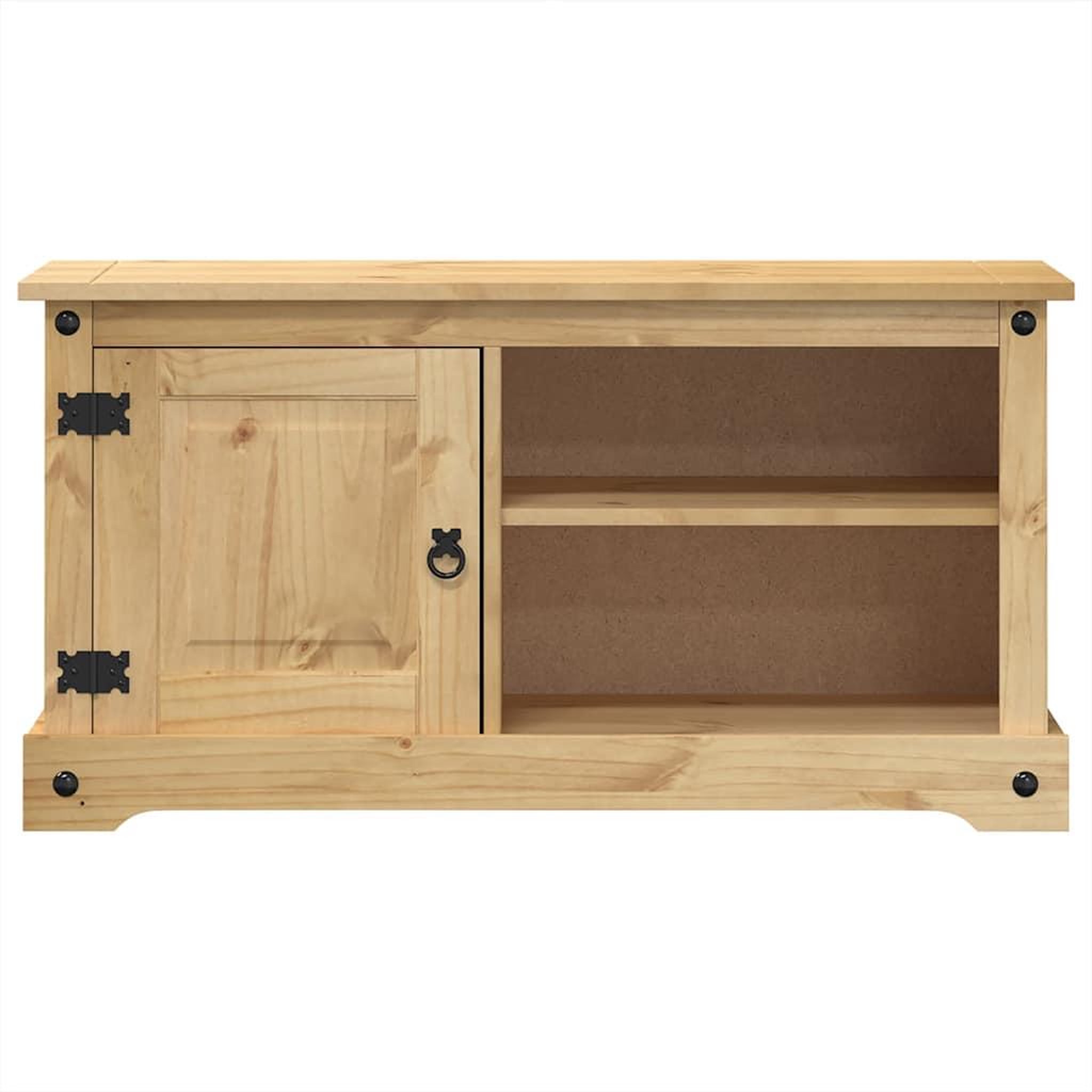 Voir la diapositive 4 : VIDAXL Meuble TV  100x40x52 cm bois de pin massif